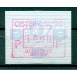 Belgium 1990 - Michel n. 24 - Variable value stamp CISTERPHIL '90 14 f. (Y & T n. 32)