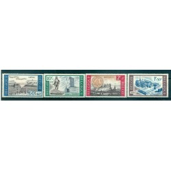 Belgio 1966 - Y& T n. 1385/88 - Opere culturali (Michel n. 1442/45)