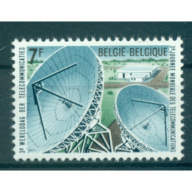 Belgium 1971 - Y & T n. 1580 - World Telecommunications Day (Michel n. 1635)