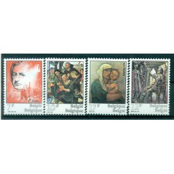 Belgium 1982 - Y & T n. 2060/63 - "Cultural" series  (Michel n. 2112/15)