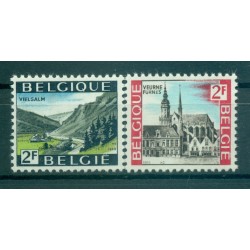 Belgio 1969 - Y & T n. 1503/04 - Serie turistica (Michel n. 1560/61)