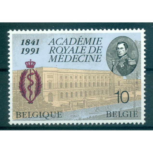 Belgique 1991 - Y & T n. 2416 - Académie royale de médecine de Belgique (Michel n. 2468)