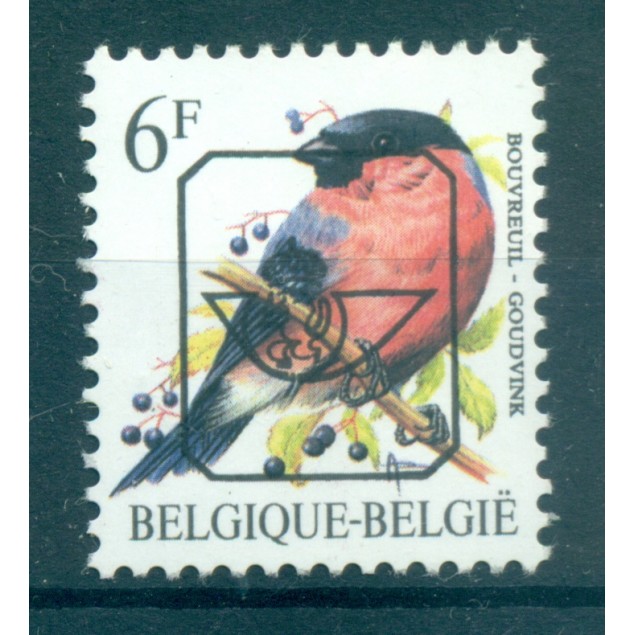 Belgio  1988 - Y & T n. 504 preannullato - Uccelli (Michel n. 2347 z V)