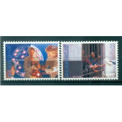 Belgio 1991 - Y & T n. 2422/23 - Solidarietà (Michel n. 2474/75)