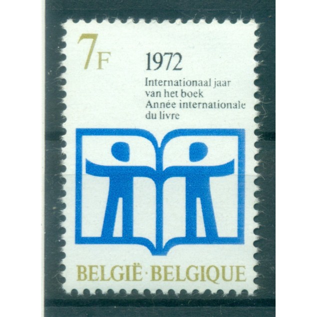 Belgium 1972 - Y & T n. 1618 - International Book Year  (Michel n. 1672)