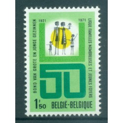 Belgique 1971 - Y & T n. 1601 - Ligue des familles (Michel n. 1650)