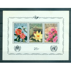 Belgio 1970 - Y & T foglietto n. 47 - Esposizione floreale di Gand (Michel foglietto n. 41)