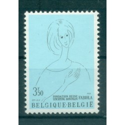 Belgium 1970 - Y & T n. 1546 - "Queen Fabiola" Foundation  (Michel n. 1605)