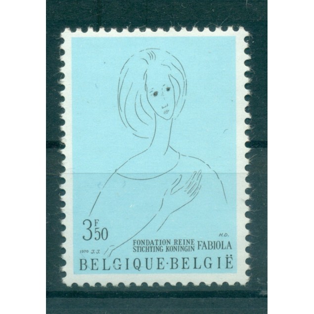 Belgium 1970 - Y & T n. 1546 - "Queen Fabiola" Foundation  (Michel n. 1605)
