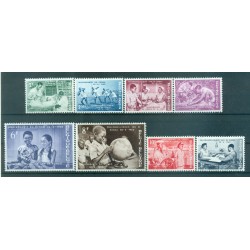 Belgio 1960 - Y & T n. 1139/46 - Indipendenza del Congo (Michel n. 1198/1205)