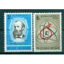 Belgique  1966 - Y & T n. 1382/83 - August Kekulé  (Michel n. 1438-39)