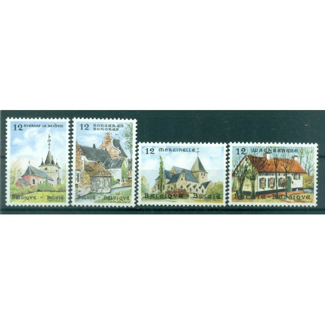 Belgique  1985 - Y & T n. 2179/82 - Série touristique (Michel n. 2231/34)