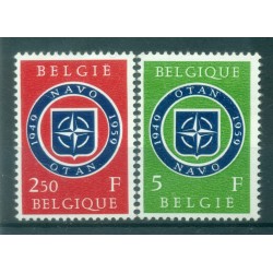 Belgio 1959 - Y & T n. 1094/95 - NATO (Michel n. 1147/48)