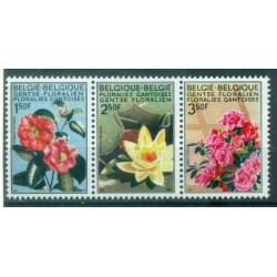 Belgium 1970 - Y & T n. 1523/25A - Ghent floral show (Michel n. 1580/82 II)