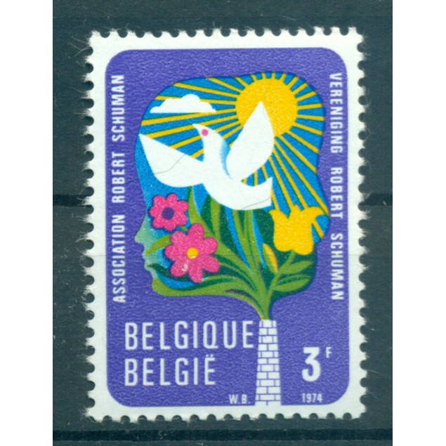 Belgique 1974 - Y & T n. 1700 - Protection de l'environnement (Michel n. 1759)