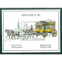 Belgique 1982 - Y & T feuillet n. 59 - BELGICA '82 (Michel feuillet n. 53)