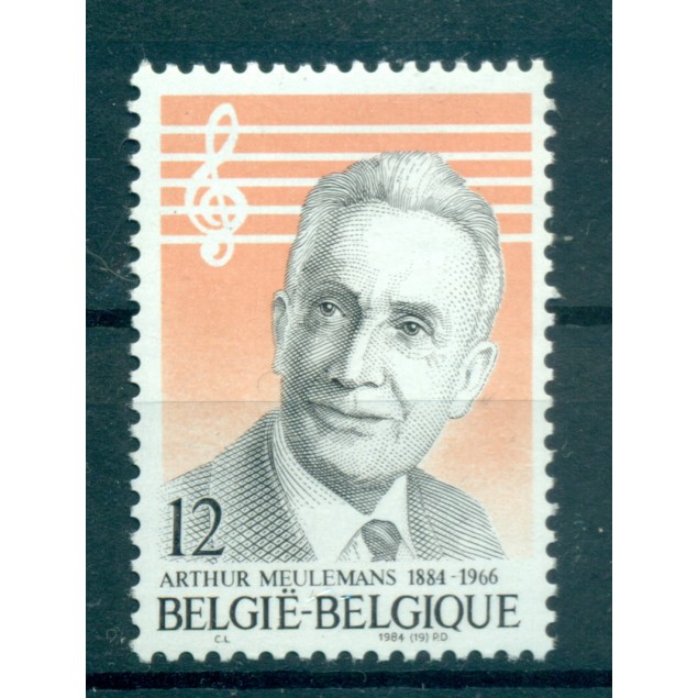 Belgio 1984 - Y & T n. 2154 - Arthur Meulemans (Michel n. 2206)