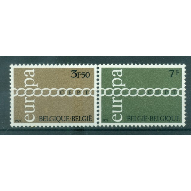 Belgio 1969 - Y & T n. 1578/79 - Europa (Michel n. 1633/34)