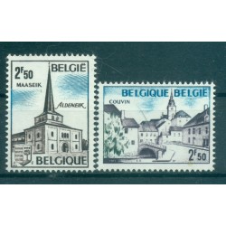 Belgique  1972 - Y & T n. 1636/37 - Série touristique (Michel n. 1691/92)