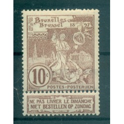 Belgium 1896 - Y & T n. 73 - Brussels exhibition (Michel n. 66)