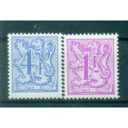 Belgique 1977 - Y & T n. 1844/45 - Série courante (Michel n. 1891-1902 x)