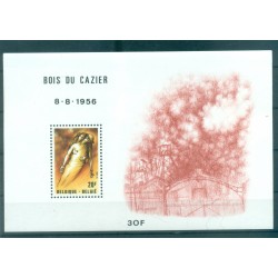 Belgique 1981 - Y & T feuillet n. 57 - Catastrophe du "Bois du Cazier" (Michel feuillet n. 51)