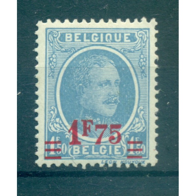 Belgio 1927 - Y & T n. 248 - Re Alberto I (Michel n. 226 a)