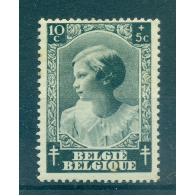 Belgique 1937 - Y & T n. 458 - Oeuvres antituberculeuses (Michel n. 457)