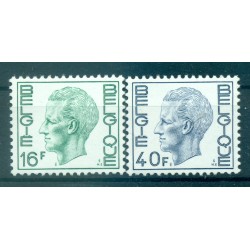Belgio 1977 - Y & T n. 1870/71 - Serie ordinaria (Michel n. 1927/28)