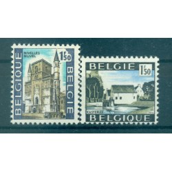 Belgique  1970 - Y & T n. 1541/42 - Série touristique (Michel n. 1596/97)