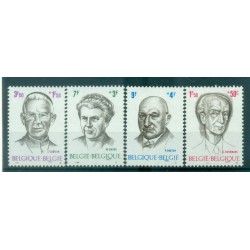 Belgique 1970 - Y & T n. 1557/60 - Oeuvres philanthropiques (Michel n. 1613/16)