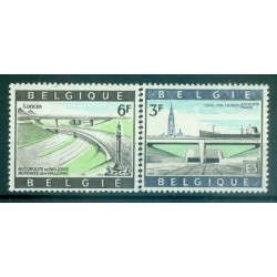 Belgio 1969 - Y & T n. 1514/15 - Realizzazioni stradali (Michel n. 1570/71)
