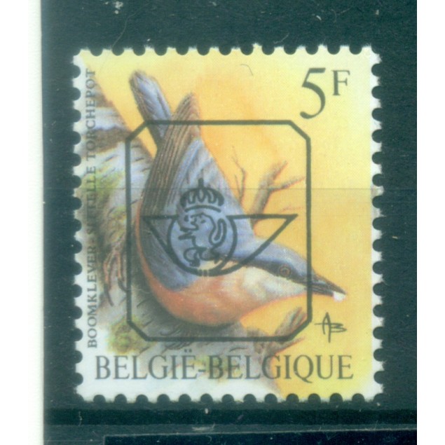 Belgio  1988 - Y & T n. 500 preannullato - Uccelli (Michel n. 2346 z V)