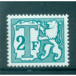 Belgio  1985-88 - Y & T n. 73 segnatasse - Piccolo numero (Michel n. 63 v)