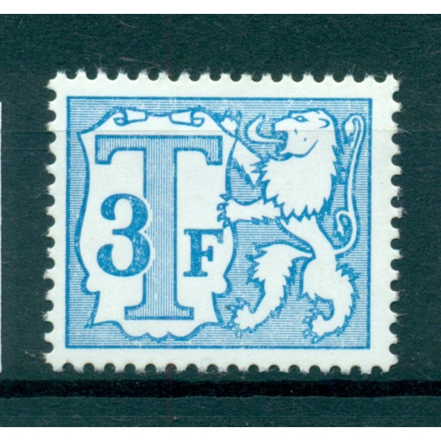 Belgium 1985-88 - Y & T n. 74 postage due - Small number (Michel n. 64 v)