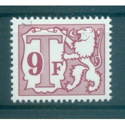 Belgique 1985-88 - Y & T  n. 80 timbres-taxe - Petit chiffre (Michel n. 68 v)