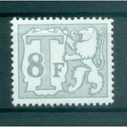 Belgio  1985-88 - Y & T n. 79 segnatasse - Piccolo numero (Michel n. 67 v)