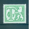 Belgique 1985-88 - Y & T  n. 75 timbres-taxe - Petit chiffre (Michel n. 65 v)