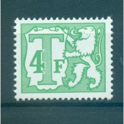Belgique 1985-88 - Y & T  n. 75 timbres-taxe - Petit chiffre (Michel n. 65 v)