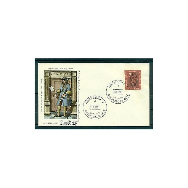 Allemagne - Germany 1961 - Michel n.365 - Le service postal en Wandel