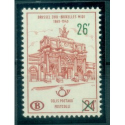 Belgique  1961-63 - Y & T n. 374 - Timbre de 1959-63 surchargé (Michel n. 55)