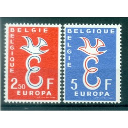 Belgio 1958 - Y & T n. 1064/65 - Europa (Michel n. 1117/18)