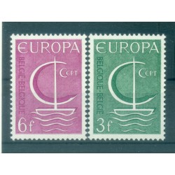 Belgique 1966 - Y & T n. 1389/90 - Europa (Michel n. 1446/47)