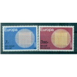 Belgio 1970 - Y & T n. 1530/31 - Europa (Michel n. 1587/88)