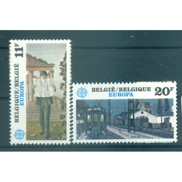 Belgique 1983 - Y & T n. 2091/92 - Europa (Michel n. 2144/45)