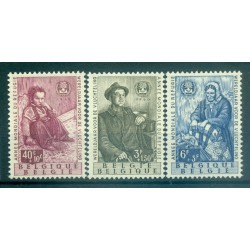 Belgio 1960 - Y & T n. 1125/27 - Anno mondiale del Rifugiato (Michel n. 1182/84)