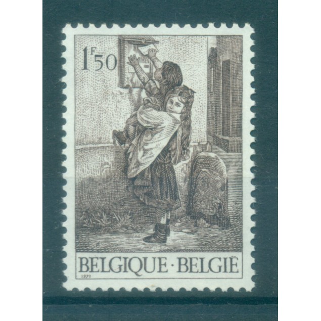 Belgique 1971 - Y & T n. 1573 - Philatélie de la jeunesse (Michel n. 1628)