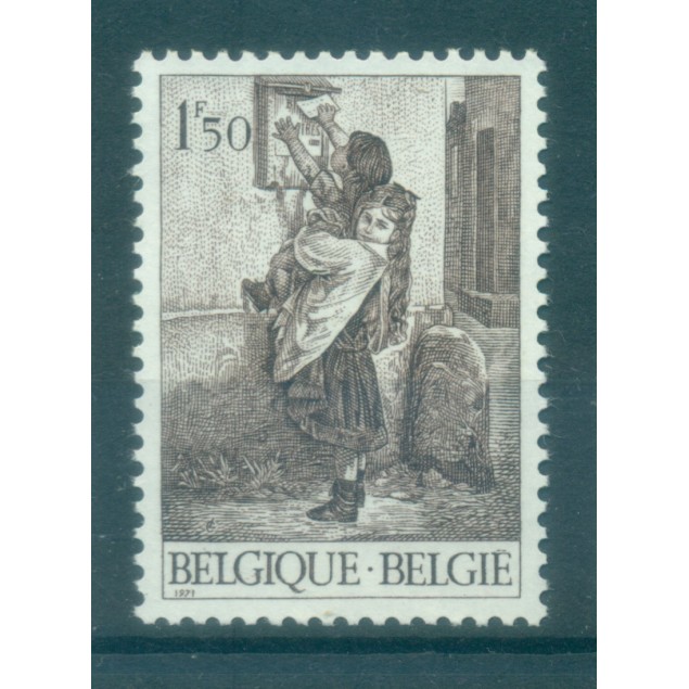 Belgium 1971 - Y & T n. 1573 - Youth philately  (Michel n. 1628)