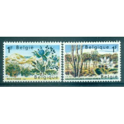 Belgique 1967 - Y & T n. 1408/09 - Protection de la nature (Michel n. 1468/69)