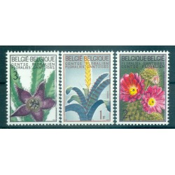 Belgio 1965 - Y & T  n. 1315/17 - Esposizione floreale di Gand (Michel n. 1375/77 I)